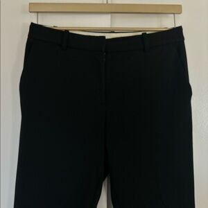 Black Straight Leg Trousers